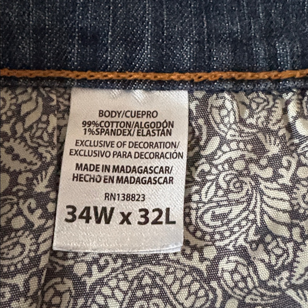Cody James men’s jeans size 34x32 excellent condition - Picture 4 of 4